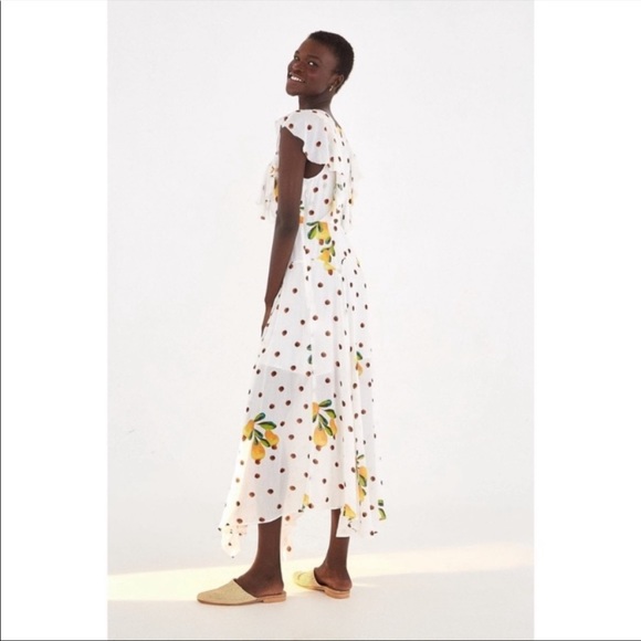 SOLD FARMRIO Cashew Dot Maxi Dress NWT S $250 - Picture 2 of 6